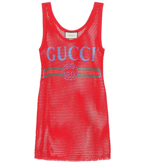 gucci mesh tank replica|gucci tank tops.